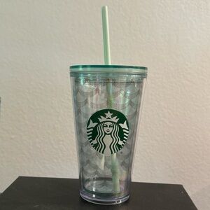 Clear Mermaid Starbucks Tumbler
